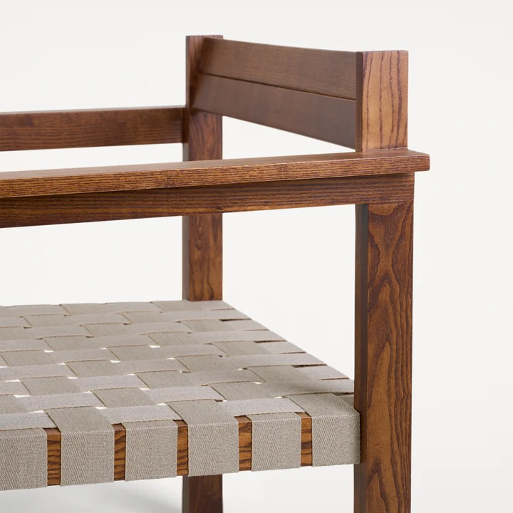 Frama - Symmetry fauteuil, frêne miel / oat