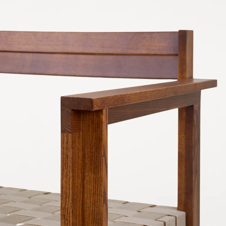 Frama - Symmetry fauteuil, frêne miel / oat