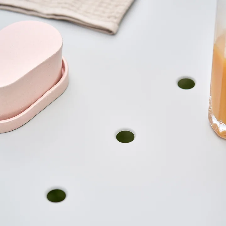 TipToe - Panorama Table, chalk grey