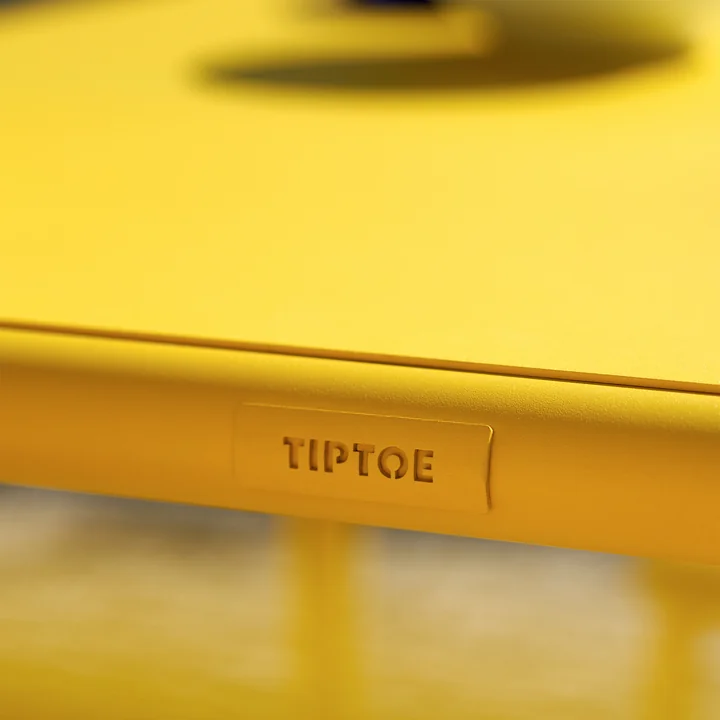 TipToe - Panorama Table, sun yellow