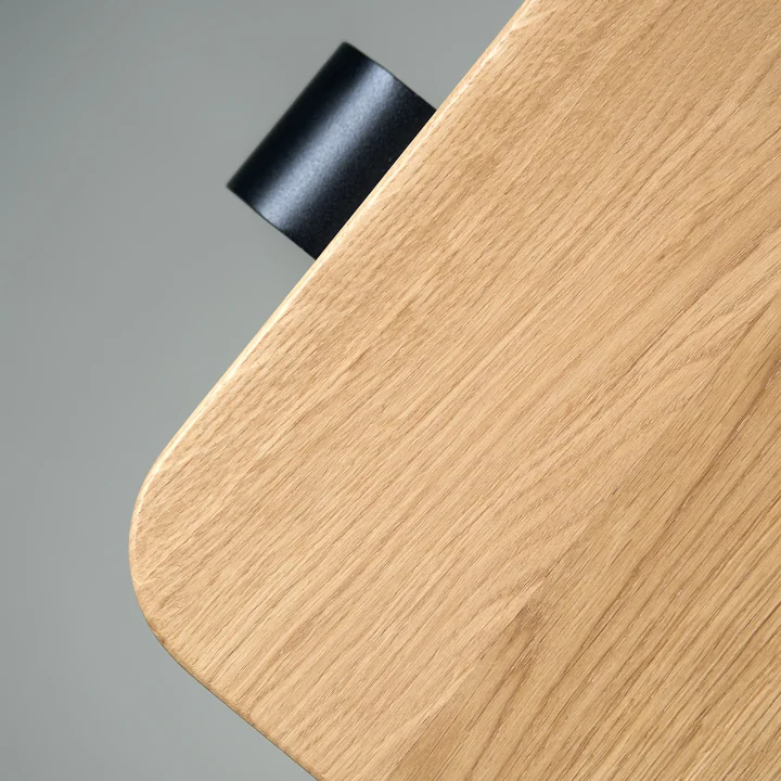 TipToe - LOU banc, chêne / graphite noir