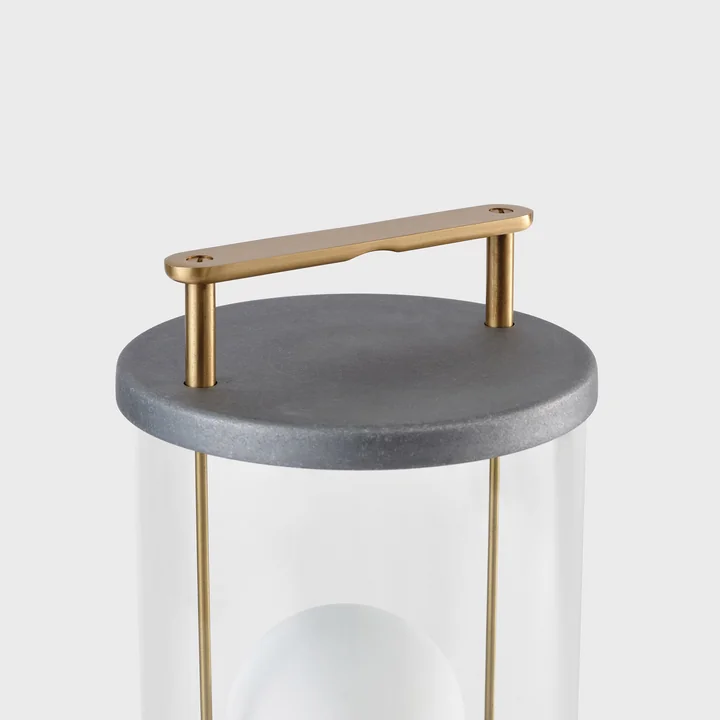 Tala - The Rugged Muse Lampe de table à accu, aluminium raw