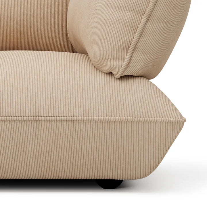 Fatboy - Sumo Module d'angle droit, beige (Cord)