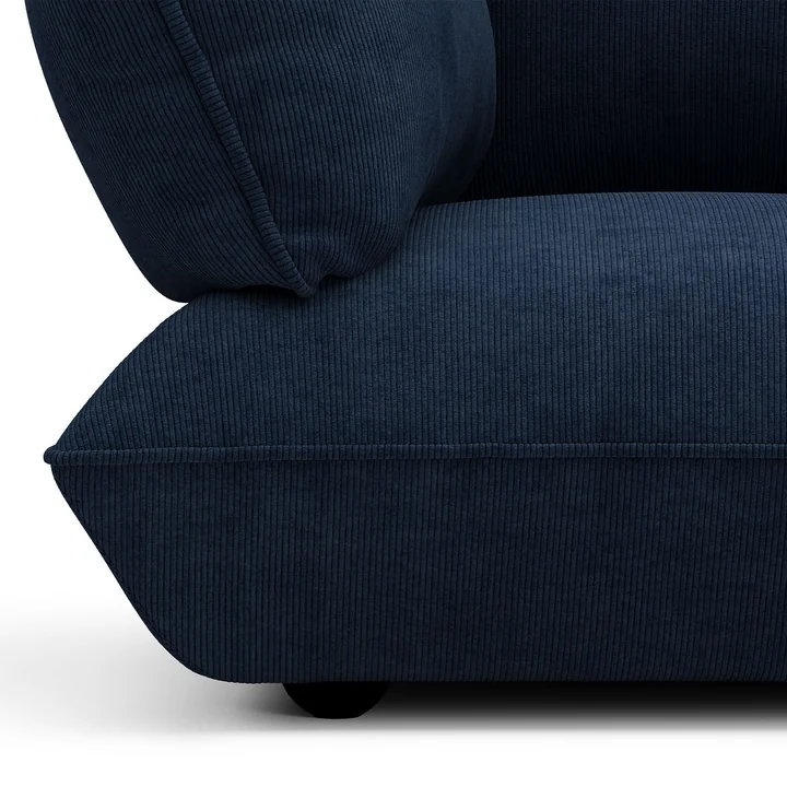 Fatboy - Sumo Module d'angle gauche, deep blue (Cord)