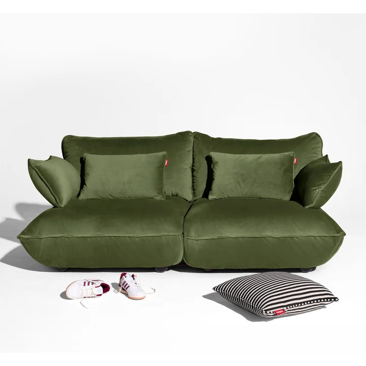 Fatboy - Sumo Sofa medium, deep green (velours)