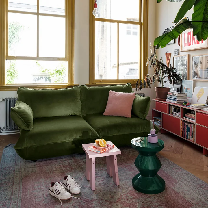 Fatboy - Sumo Sofa medium, deep green (velours)