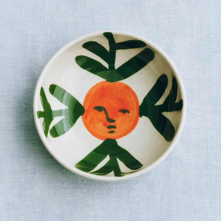 HAY - La Pittura Coupe Ø 12 cm, pomelo face vine