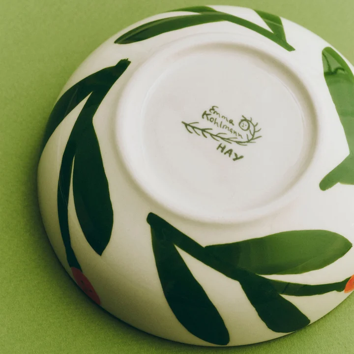 HAY - La Pittura Coupe Ø 12 cm, pomelo face vine