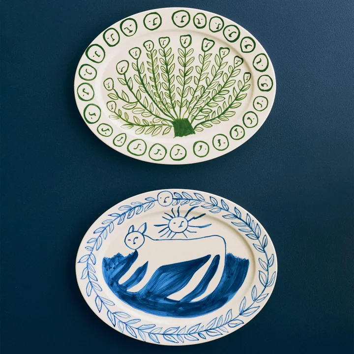 HAY - La Pittura Plats de service, ovale