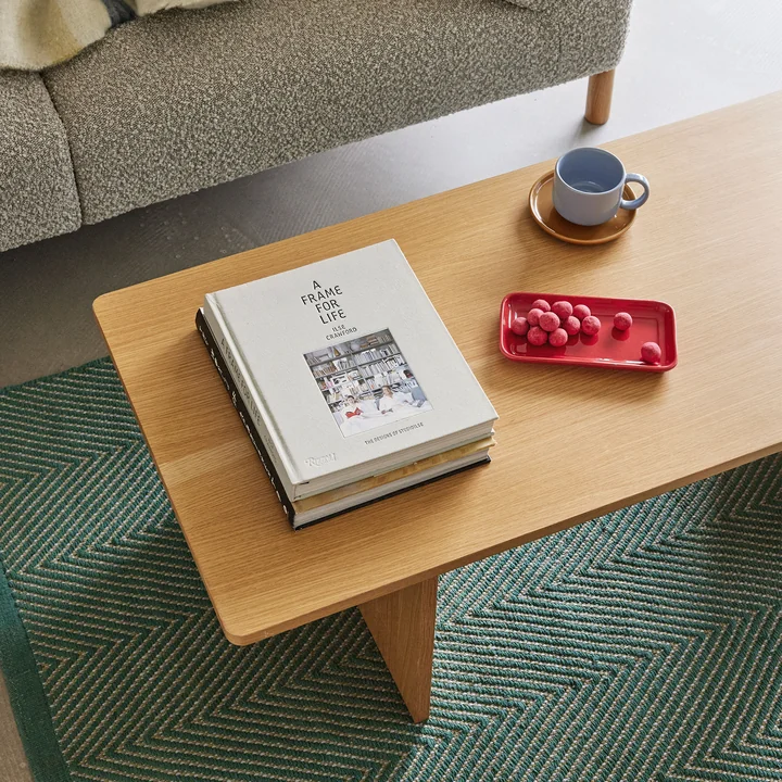 Hübsch Interior - Align Banc, L 85 cm, chêne naturel