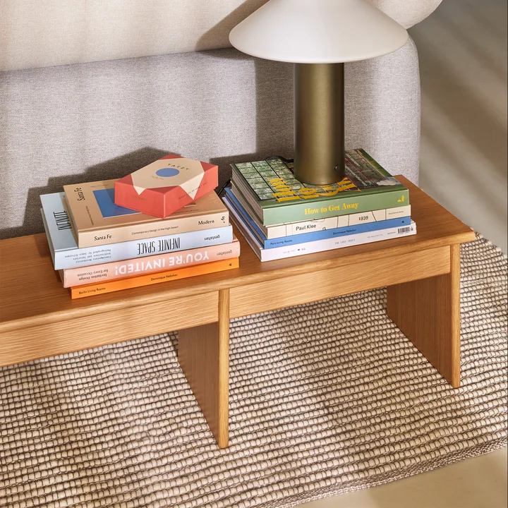 Hübsch Interior - Doppio Étagère, 99 x 30 cm, chêne naturel