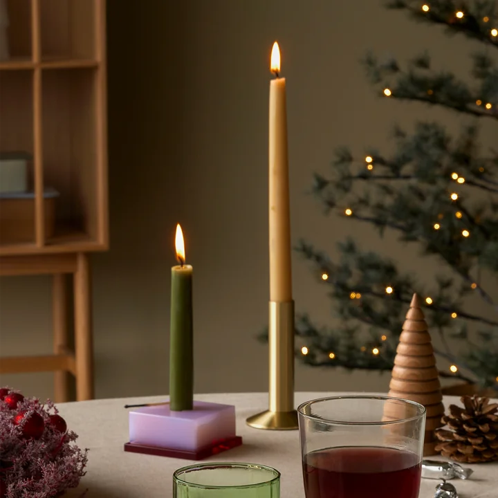 Hübsch Interior - Dust Bougeoir, rose