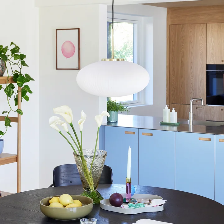 Hübsch Interior - Serene Lampe à suspendre Ø 40 cm, blanc