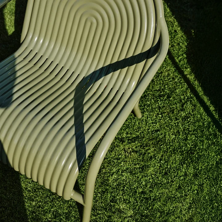 Tom Dixon - Groove Lounge Chair, vert mousse