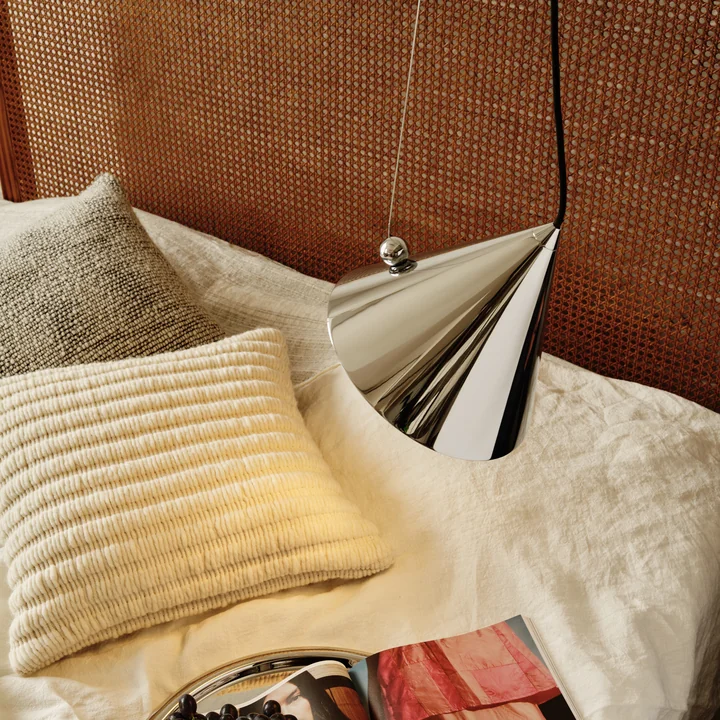 Tom Dixon - Pose LED Lampe suspendue, Ø 25 cm, argentée