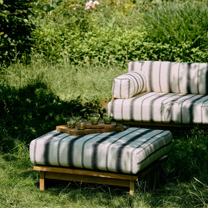 HKliving - Plateau de service, frêne naturel