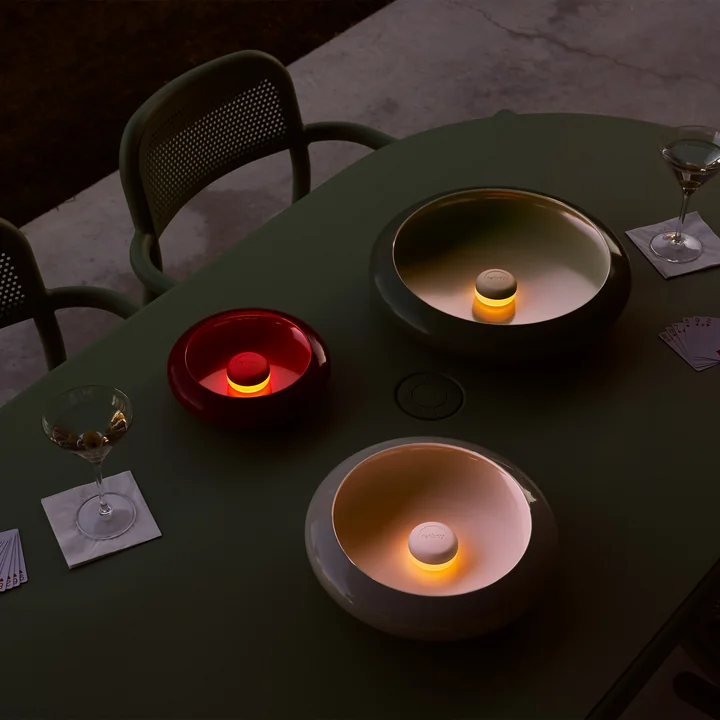 Fatboy - Oloha Trio Bol avec lampe LED rechargeable