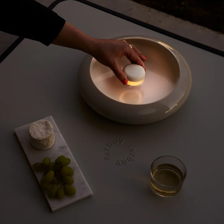 Fatboy - Oloha Trio Bol avec lampe LED rechargeable