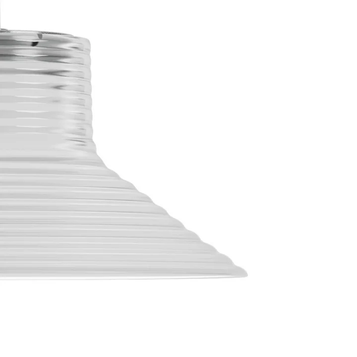 FDB Møbler - Sletterhage Lampe suspendue, Ø 28 cm, verre opalin / aluminium argenté