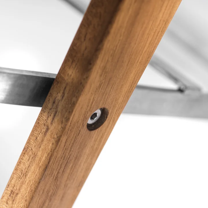 FDB Møbler - Lilleø M24 Banc de jardin, teck huilé naturel