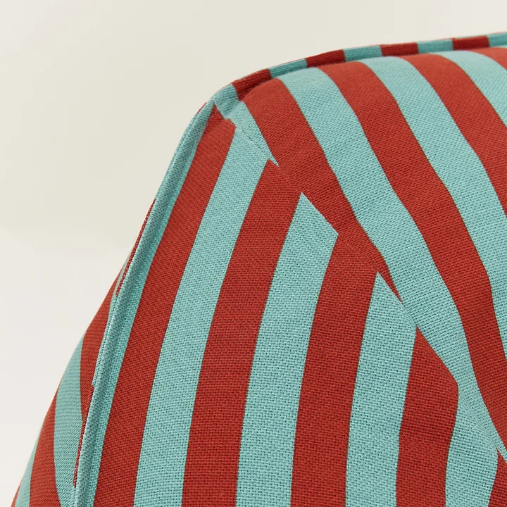 Nobodinoz - Ziggy Fauteuil-sac (pour adultes), red teal green stripes