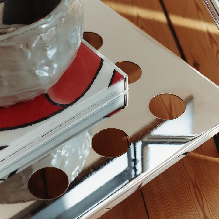 Pedestal - Disco Support TV, 40 - 70 pouces, chromé