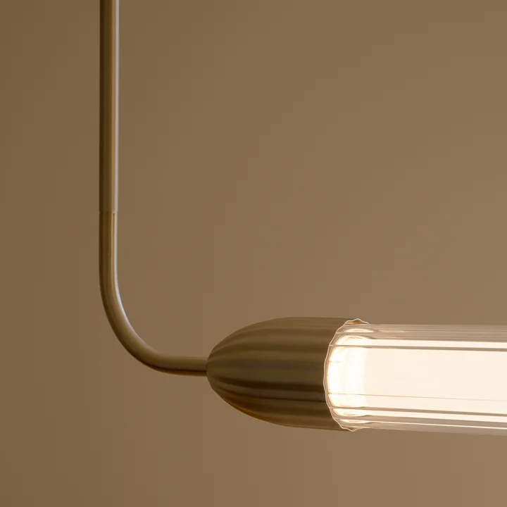 Umage - Lemon Squeeze Linear Lampe à suspendre, laiton