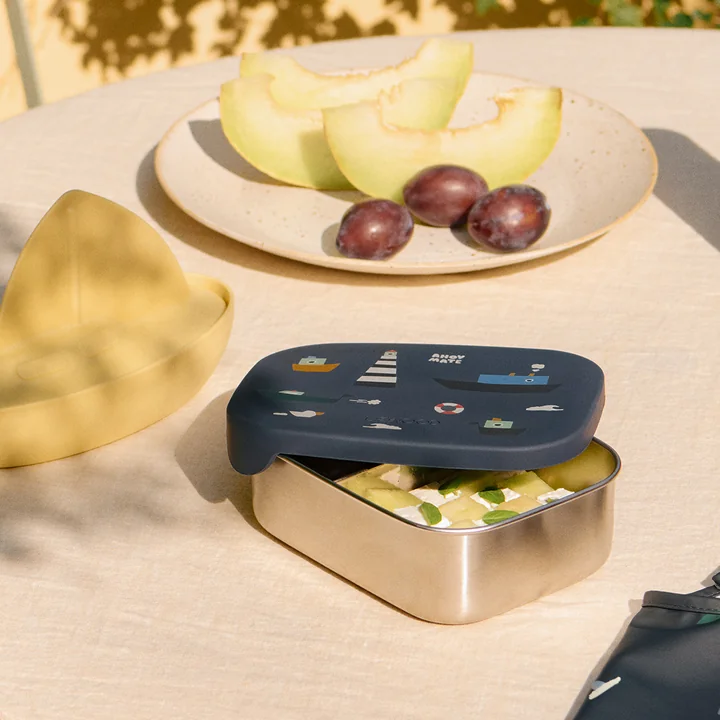 LIEWOOD - Boîte à lunch Arthur avec couvercle, sailing / classic navy