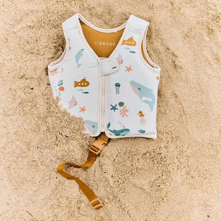LIEWOOD - Dove Gilet de sauvetage, sea creature / sandy