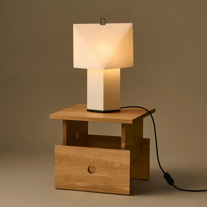 HAY - Aplat Lampe de table 440, blanc