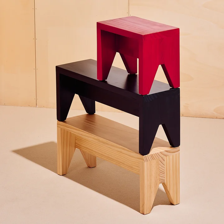HAY - Manolito Tabouret, long et court