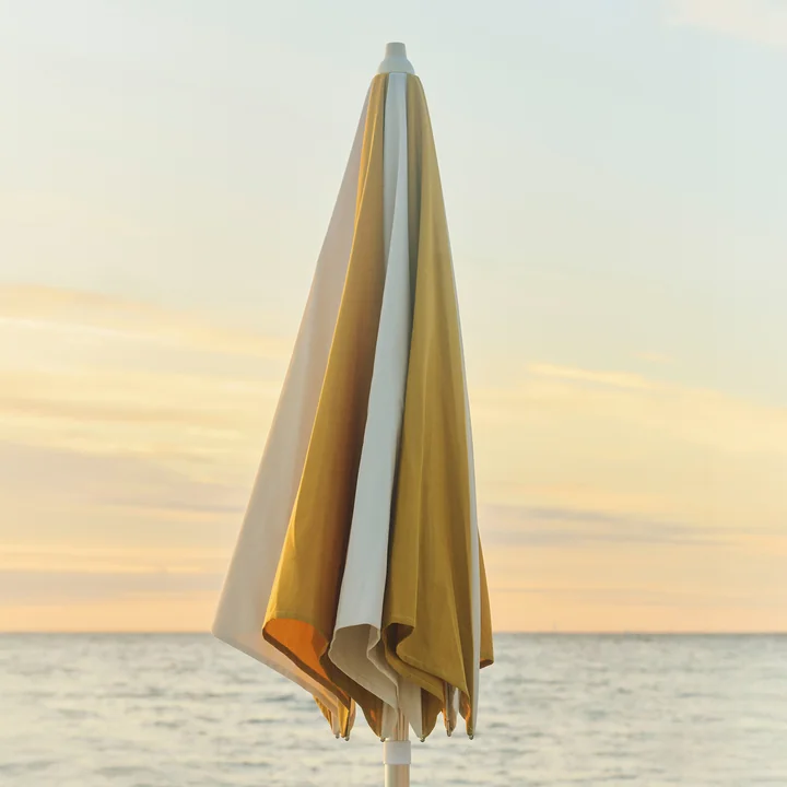 HAY - Terrazza Parasol, octogonal, Ø 200 cm, blanc cassé / ocre