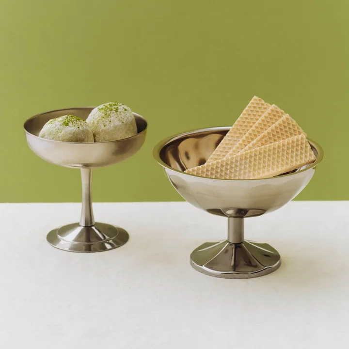 HAY - Italie Coupe à dessert M, acier inoxydable