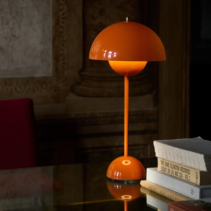 & Tradition - FlowerPot lampe de table VP3, zesty orange