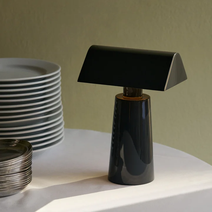 & Tradition - Caret MF1 Lampe à accu, anthracite