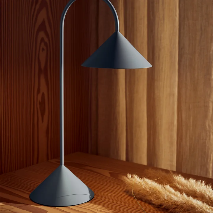 Frandsen - Grasp LED Lampadaire à accu, H 47 cm, skyway blue