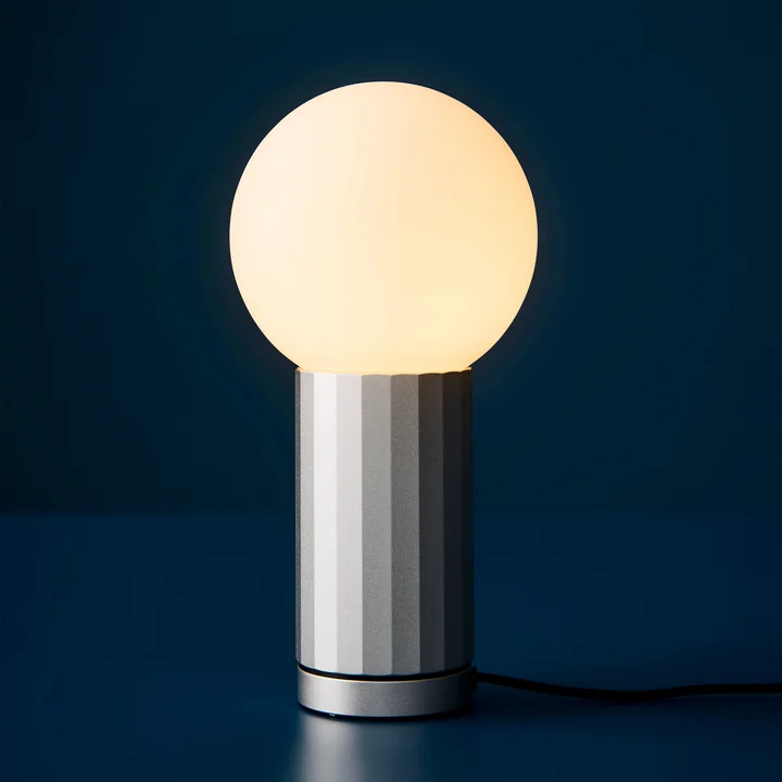 HAY - Turn On LED Lampe de table, aluminium