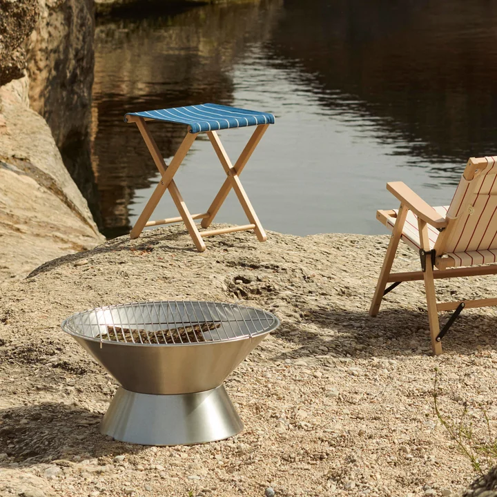 HAY - Outdoor Market Foyer et tabouret pliant