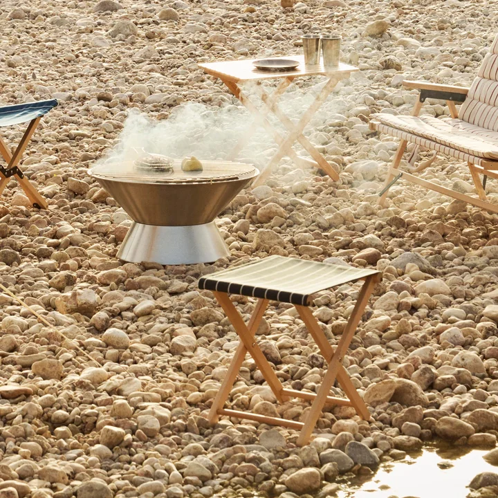 HAY - Outdoor Market Foyer et tabouret pliant