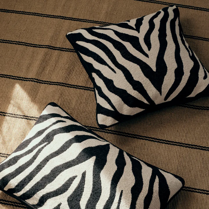 Broste Copenhagen - Zebra Taie d'oreiller