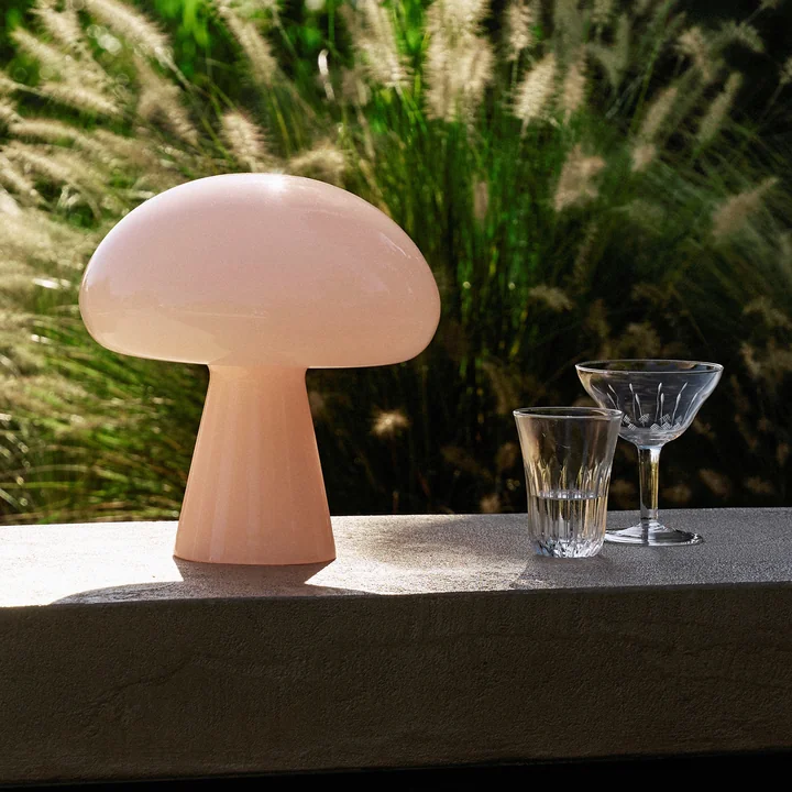 Gubi - Obello Lampe LED rechargeable Outdoor, powder pink