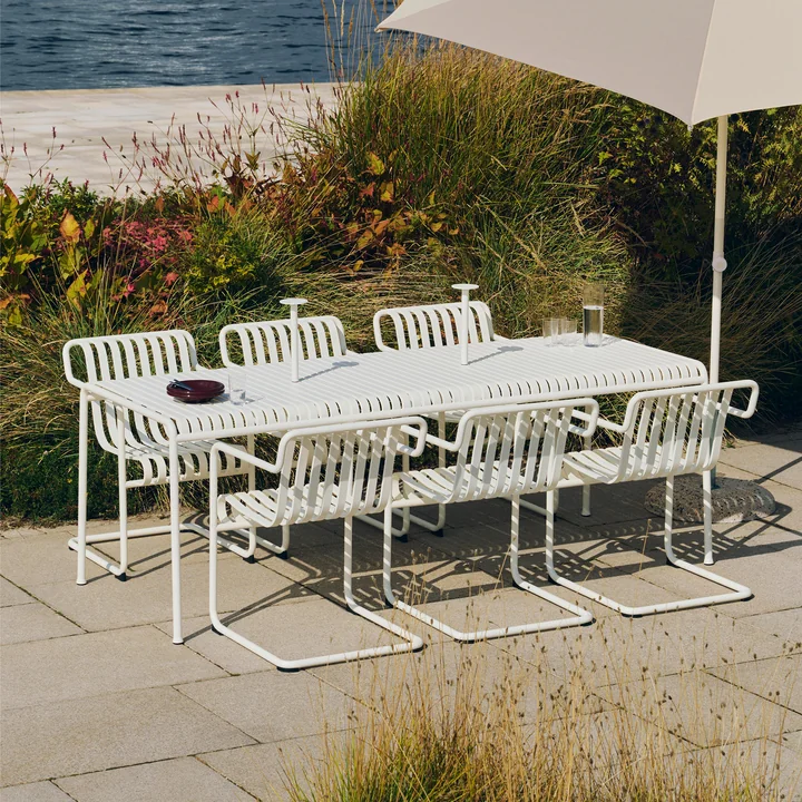 HAY - Palissade Table, rectangulaire, 220 x 90 cm, cream white