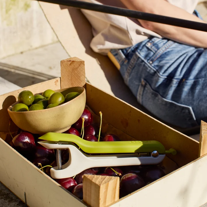 Joseph Joseph - Tweezy Épierreur 2 en 1, stone / green
