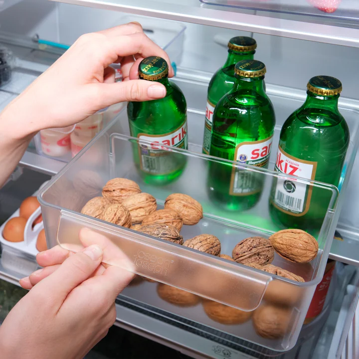 Joseph Joseph - FridgeStore Récipient de rangement, Très grand, transparent