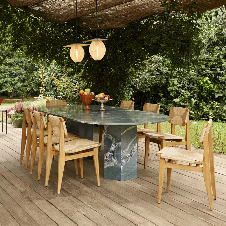 Gubi - C-Chair Outdoor Chaise