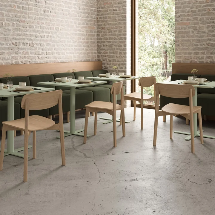 Andersen Furniture - Anch Chaise, Chêne blanc pigmenté