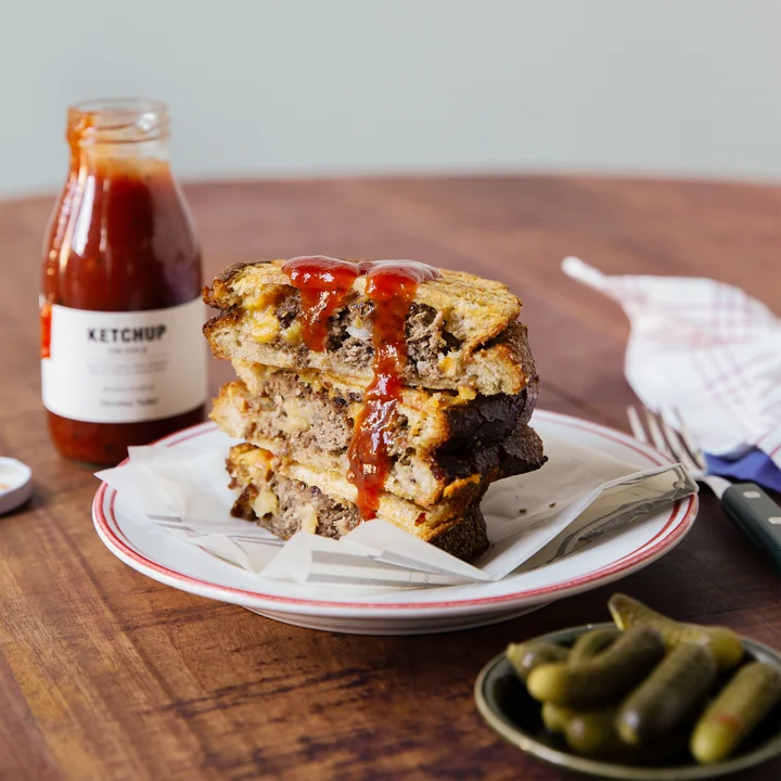 Nicolas Vahé - Bistro Assiette Ø 21 cm, rouge / blanc