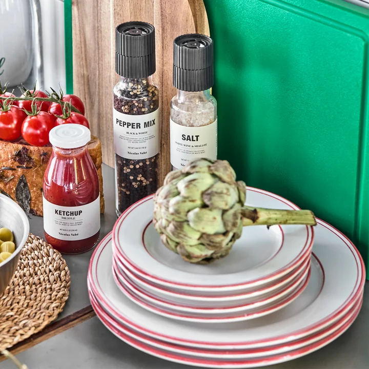 Nicolas Vahé - Bistro Assiette, rouge / blanc