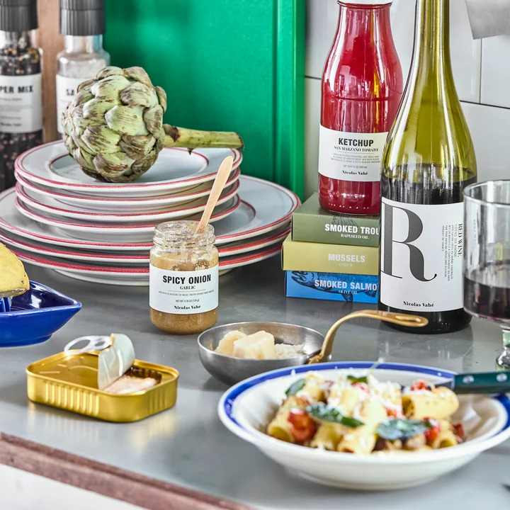 Nicolas Vahé - Bistro Assiette, rouge / blanc