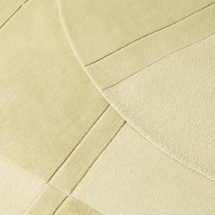 Normann Copenhagen - Level Tapis, jaune clair